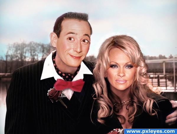 Mr. and Mrs. Peewee Herman